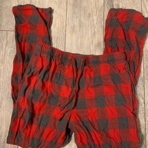 old navy | red plaid pajama pants